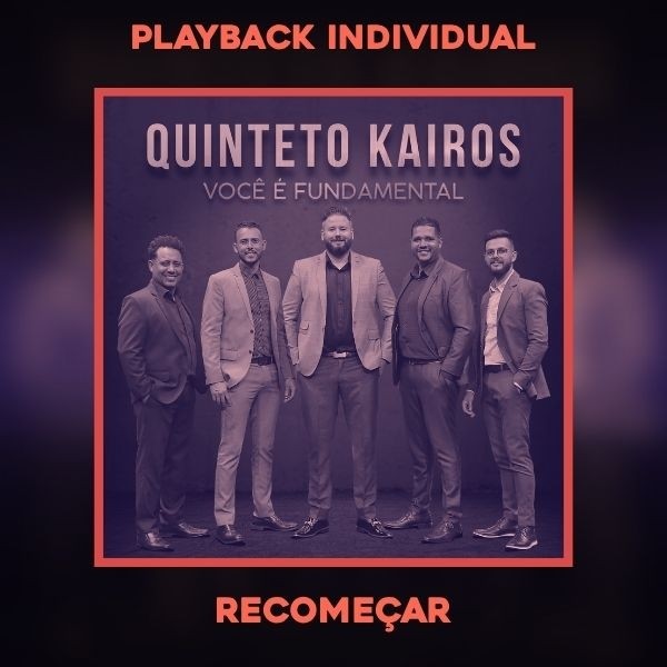 RECOMEÇAR - PLAYBACK