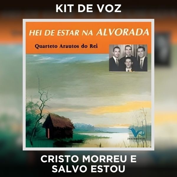 CRISTO MORREU E SALVO ESTOU