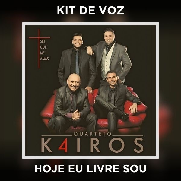 HOJE EU LIVRE SOU - KIT DE VOZ