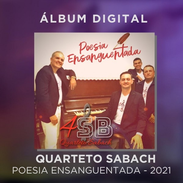 QUARTETO SABACH - POESIA ENSANGUENTADA (PLAYBACK INCLUSO)
