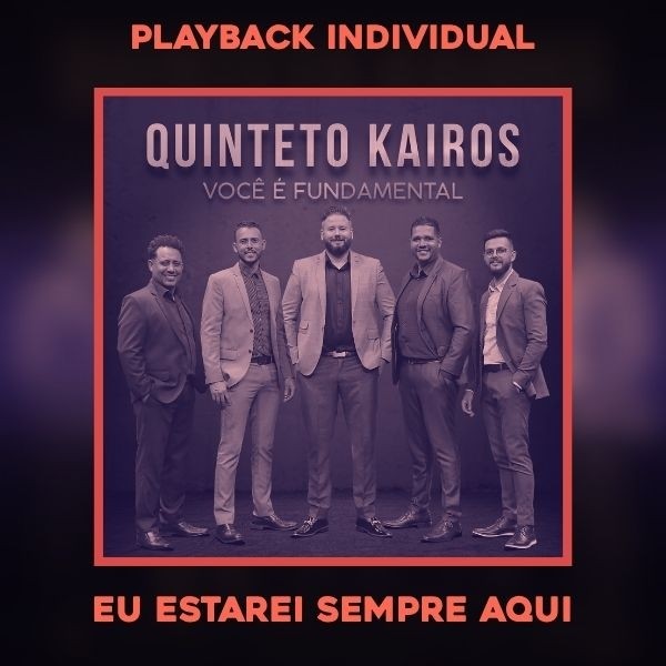 EU ESTAREI SEMPRE AQUI - PLAYBACK