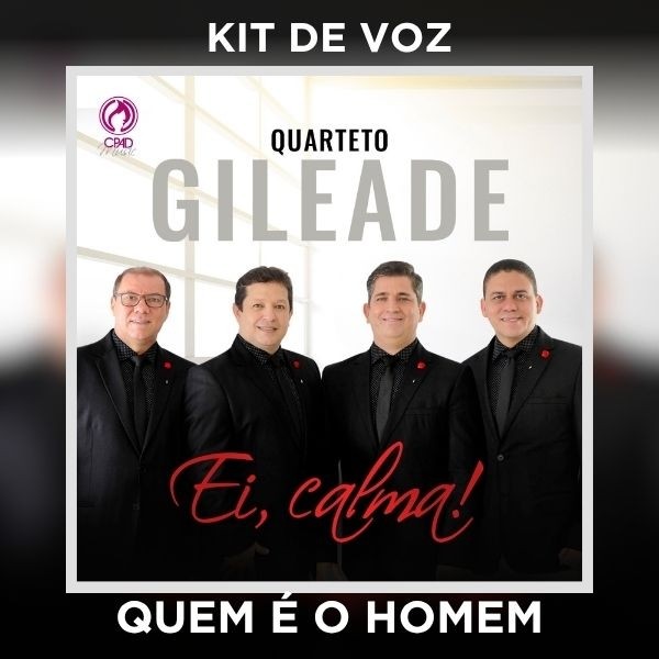 QUEM É O HOMEM - KIT DE VOZ