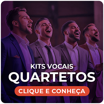 Kits Vocais Quartetos - Box Music BR